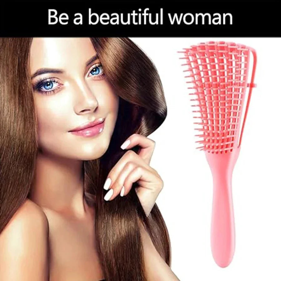 DIVERSE DEPOT™ - Anti-Frizz & Anti Curl Smooth Styling Brush | Imported Quality